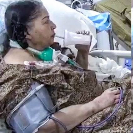 Late TN Chief Minister J Jayalalithaa's video from hospital