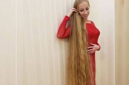 Woman has not cut her hair for 28 years - is real life Rapunzel