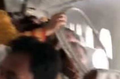 Watch: Air India flight faces turbulence, window panel breaks, 3 hurt