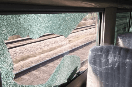 India\'s fastest Train 18 pelted with stones during trial run