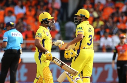 SRH vs CSK - Rayudu, Chahar shine as CSK secures another victory