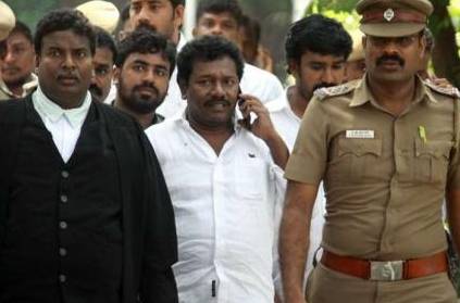 Caught in yet another case? Karunas at hospital?