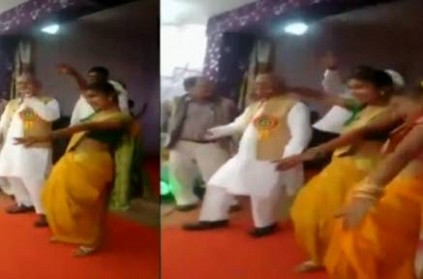 Maharashtra MP Dances along with school students in viral video