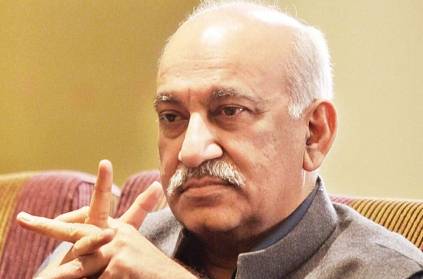 MJAkbar resigns from his post of Minister of State External Affairs
