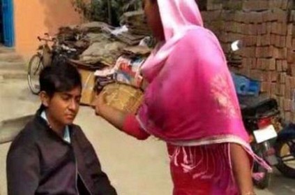 woman slaps her husband when he gave triple talaq in a panchayat court