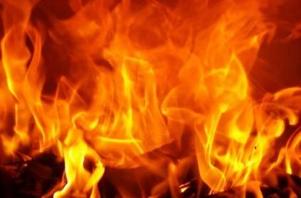 Man sets building on fire after wife stops speaking to him