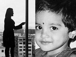 Actress shares childhood pic with a message ft Nivetha Thomas