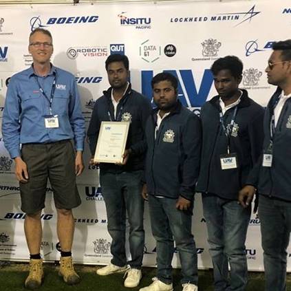 Ajith's Mentee MIT Team Daksha comes 2nd in competition