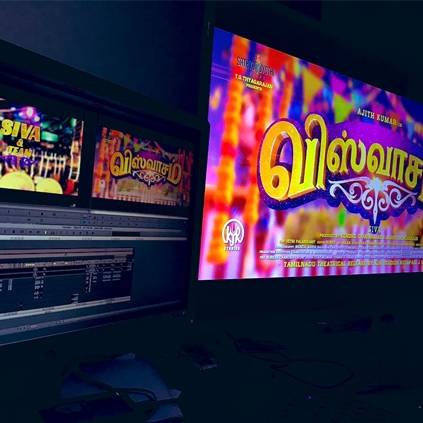 Editor Ruben updates on Ajith's Viswasam Trailer