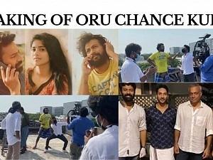 Making Video of Gautham Menon's Oru Chance Kudu adhering to COVID precautions