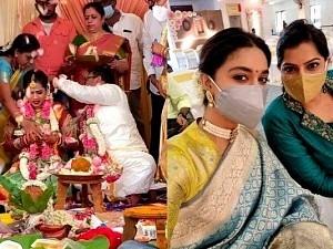 Mersal Bigil fame DOP GK Vishnu Marriage video