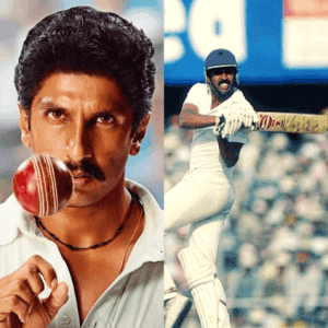 Ranveer Singh recreates Kapil Dev's iconic Natraj shot for 83