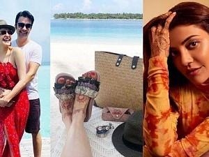 Album: Back-to-back pics from Kajal-Kitchlu lovey-dovey honeymoon goes viral on social media!