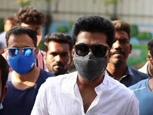 Simbu mass entry at voting booth Stunned fans react