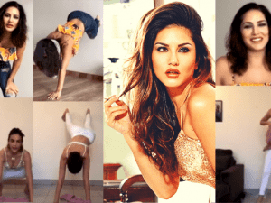 Sunny Leone's live t-shirt wearing challenge video is turning viral, check out