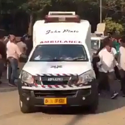 Sridevi's mortal remains arrival video