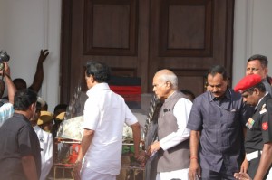 Karunanidhi death: Political leaders and Celebrities pay homage