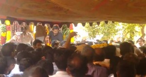 Sasikala Husband Natarajan Funeral